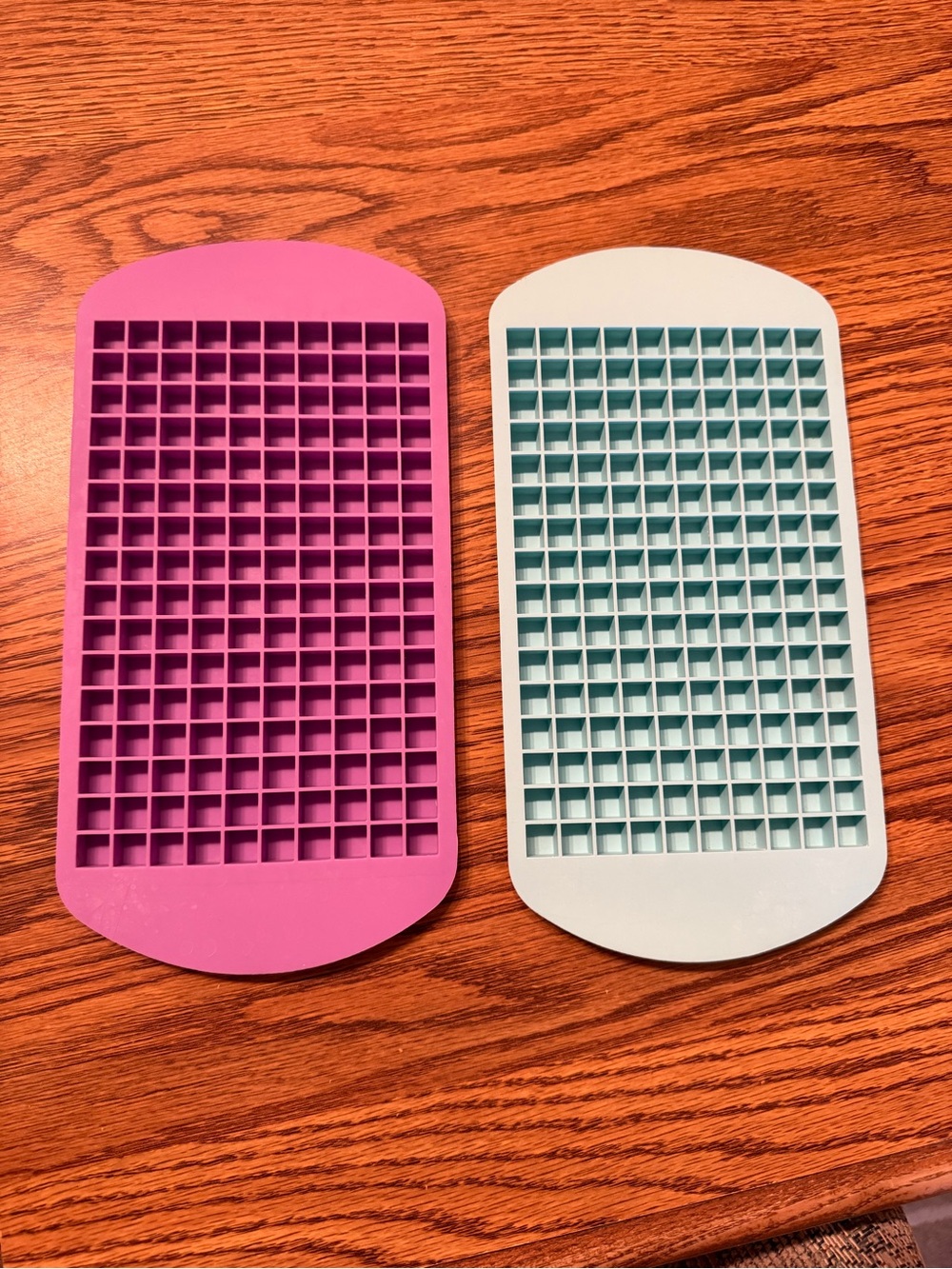 Silicone Ice Cube Tray Mold - Purple & Light Blue